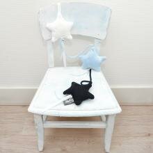 Kabel Marine / Babyblauw gebreid - Baby`s Only