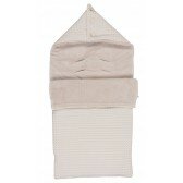 Voetenzak Wafel met teddy Oslo Pebble / Pebble - Koeka