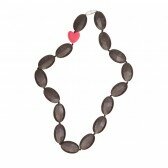 Bijtketting Chewelry Bridget smokey black - Smartmama