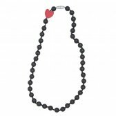 Bijtketting Chewelry Twiggy smokey black - Smartmama