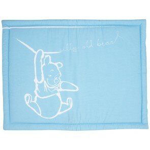 Boxkleed stof Silly Pooh blue - Anel