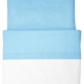 Ledikantlaken Silly Pooh uni blue - Anel