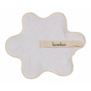 Speendoekje badstof Rome White - Koeka