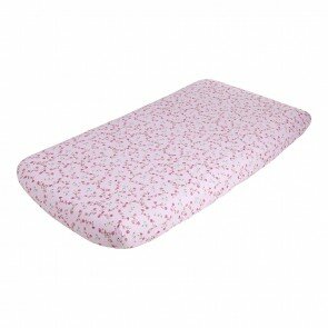 Hoeslaken ledikant Pink Blossom – Little Dutch