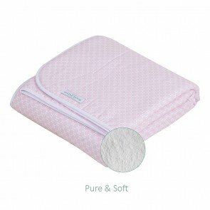Ledikantdeken Pure&Soft Sweet Pink - Little Dutch