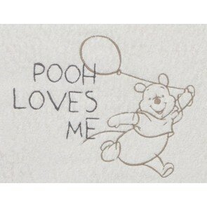 Muursticker groot Pooh Bakkery brown - Anel 