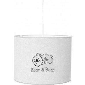 Hanglamp Bear en Bear grijs borduur - Anel