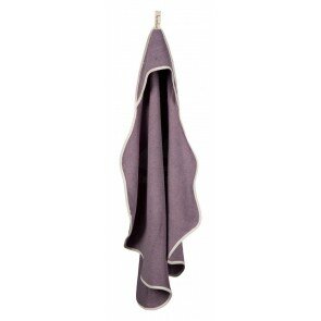 Badcape badstof Rome Aubergine - Koeka