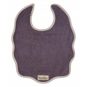 Badstof slab Rome Aubergine - Koeka