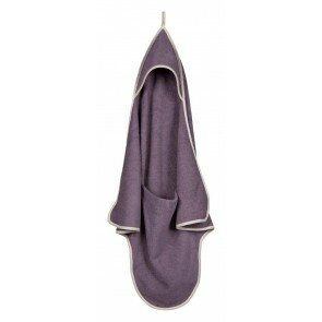 Omslagdoek badstof Venice Aubergine - Koeka