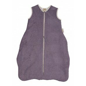 Slaapzak Badstof met Flanel Rome Aubergine - Koeka