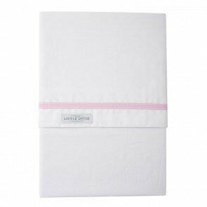 Ledikantlaken Roze bandje - Little Dutch