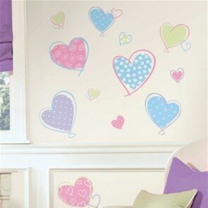 Muurstickers Hearts - RoomMates