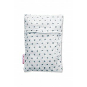 Kruikenzak Zensy Sterretjes Wit met grijs - Cottonbaby