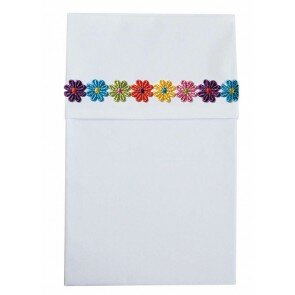 Ledikantlaken Bloemrand Multicolor - Cottonbaby