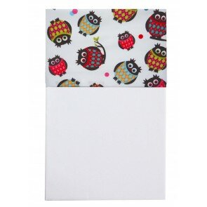 Ledikantlaken Uiltjes Multicolor - Cottonbaby